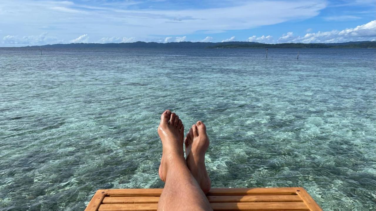 Hotel Nyande Raja Ampat Pulau Mansuar Esterno foto