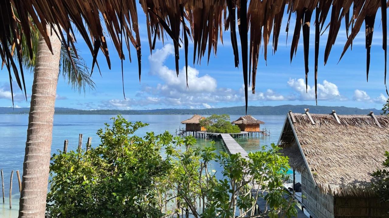 Hotel Nyande Raja Ampat Pulau Mansuar Esterno foto